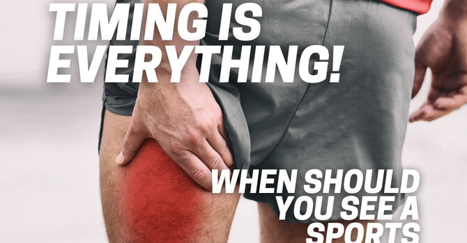 Timing Is Everything: Knowing When to Visit a Sports Chiropractor in Springfield image